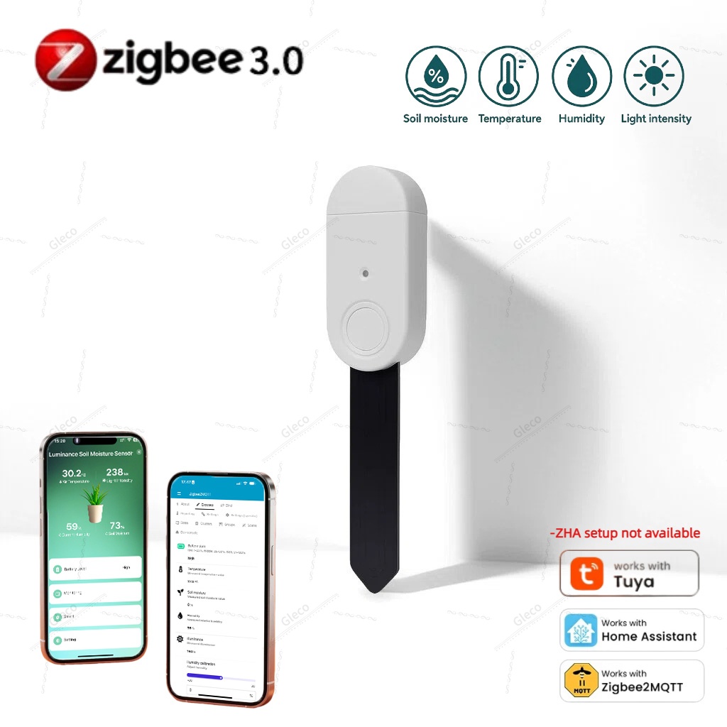 Smart Garden Outdoor - 4in1 Zigbee Soil Moisture Temperature Humidity