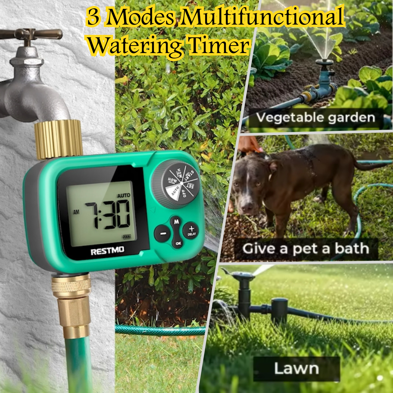 Smart Garden At Home - Smart Water Timer Zero Low Pressure