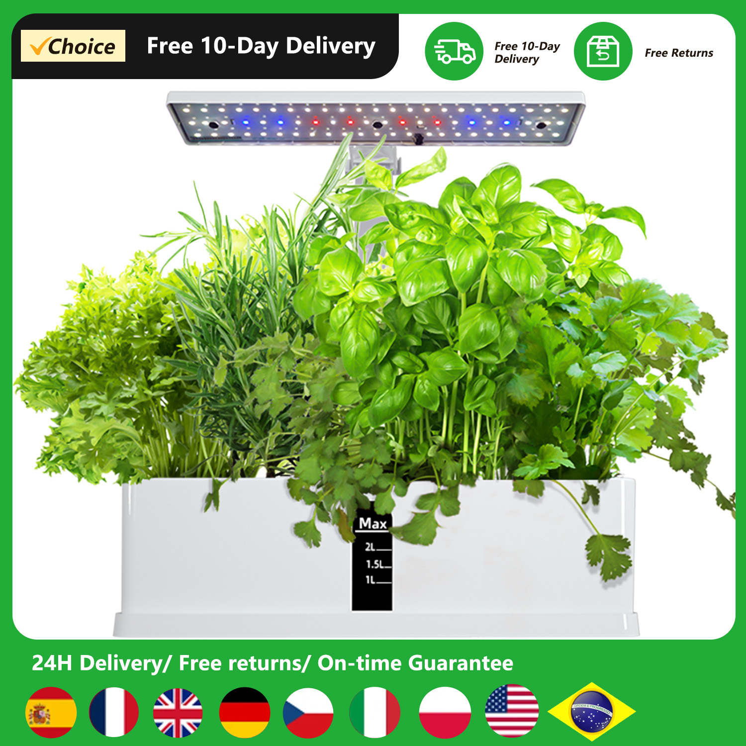Smart Garden Gate - Smart Hydroponics Growing System Indoor Garden