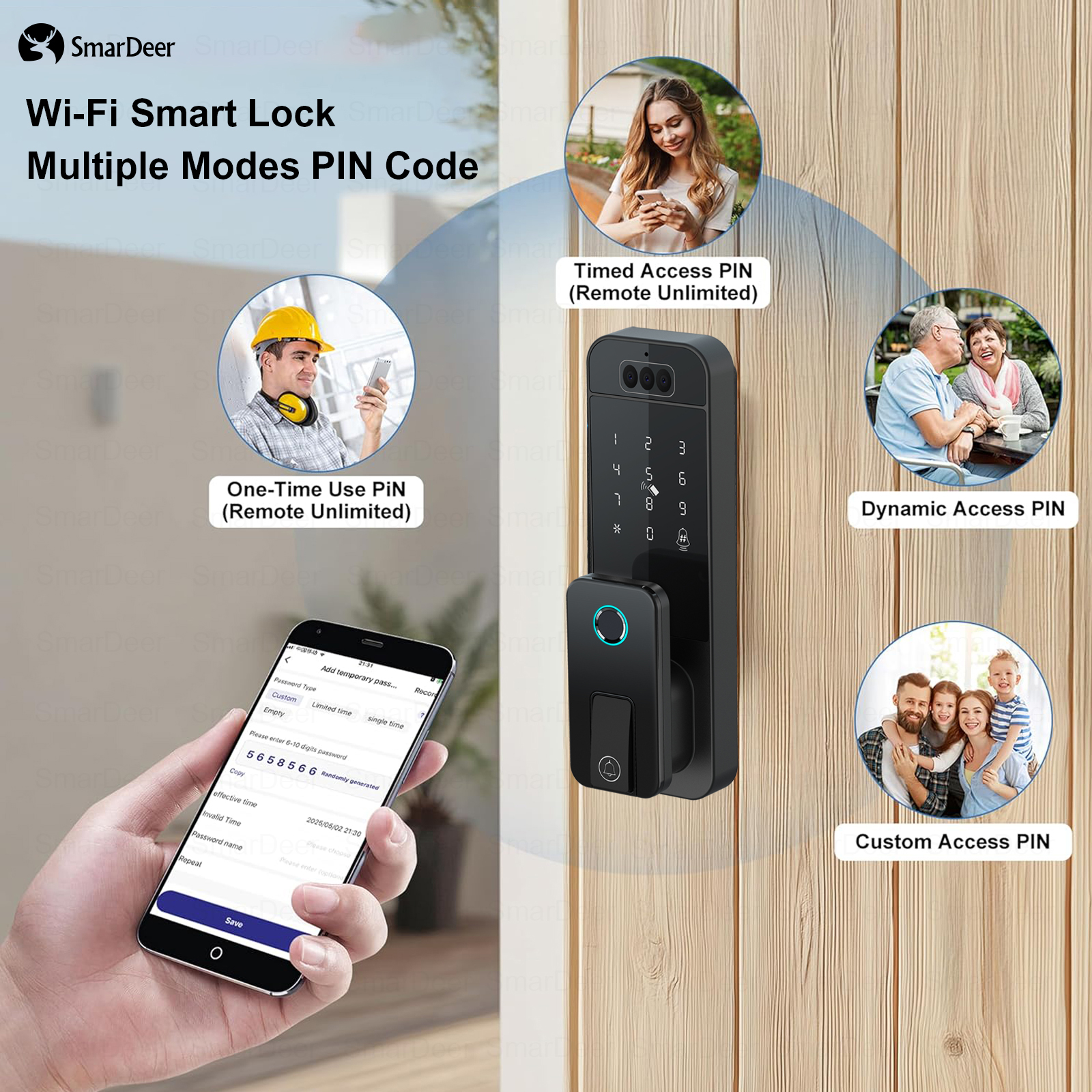 Waterproof Outdoor Smart Door  - Smart Garden Gate review and price