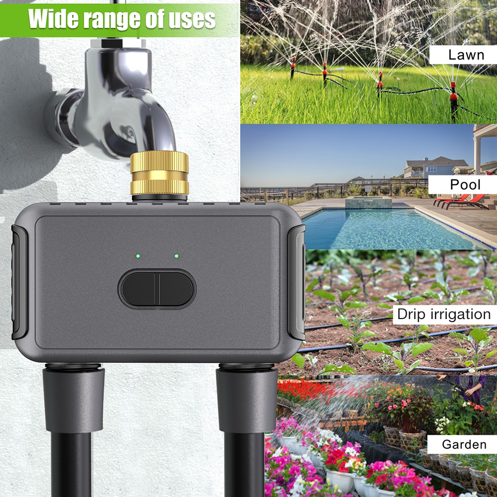 Tuya WiFi Water Timer Smart 2  - Smart Garden At Home review and price