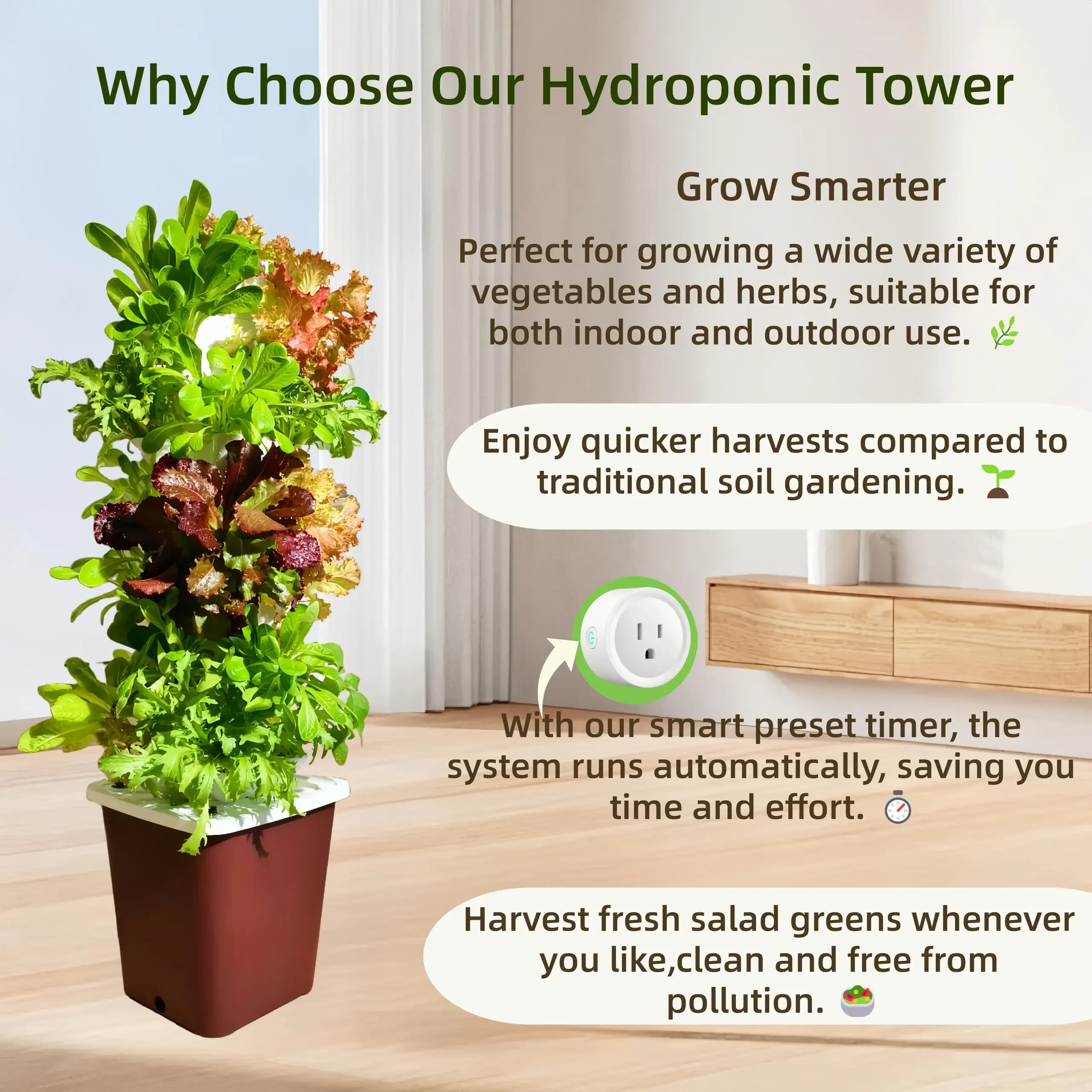 Smart Vertical Hydroponic Gard - Smart Pod Garden review and price