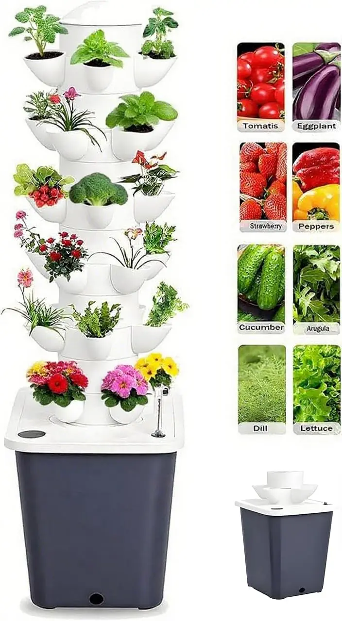 Vertical Hydroponic Garden Sys - Smart Pod Garden review and price