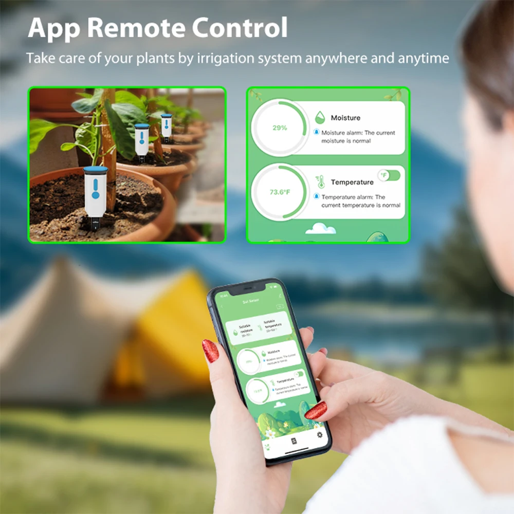 Haozee Tuya Smart WiFi Soil Mo - Smart Garden Products review and price