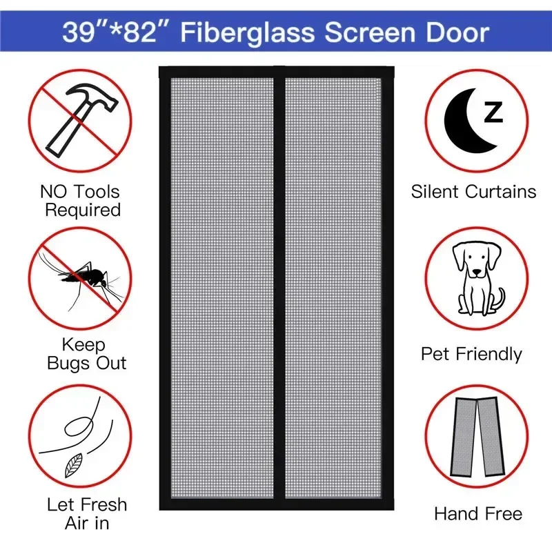 Magnetic Mosquito Net Door Aut - Smart Garden Gate review and price