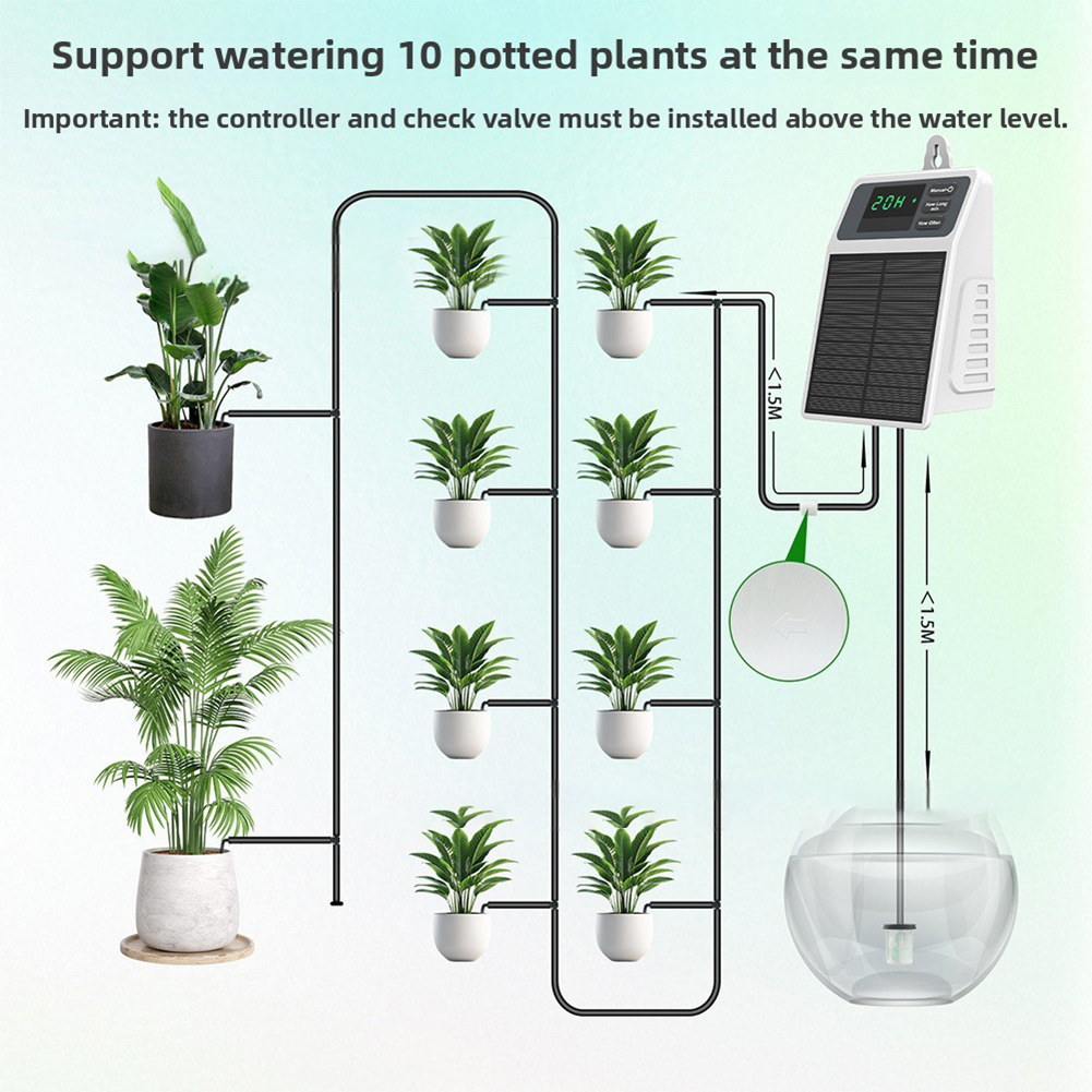Smart Solar Powered Auto Water - Smart Garden Outdoor review and price