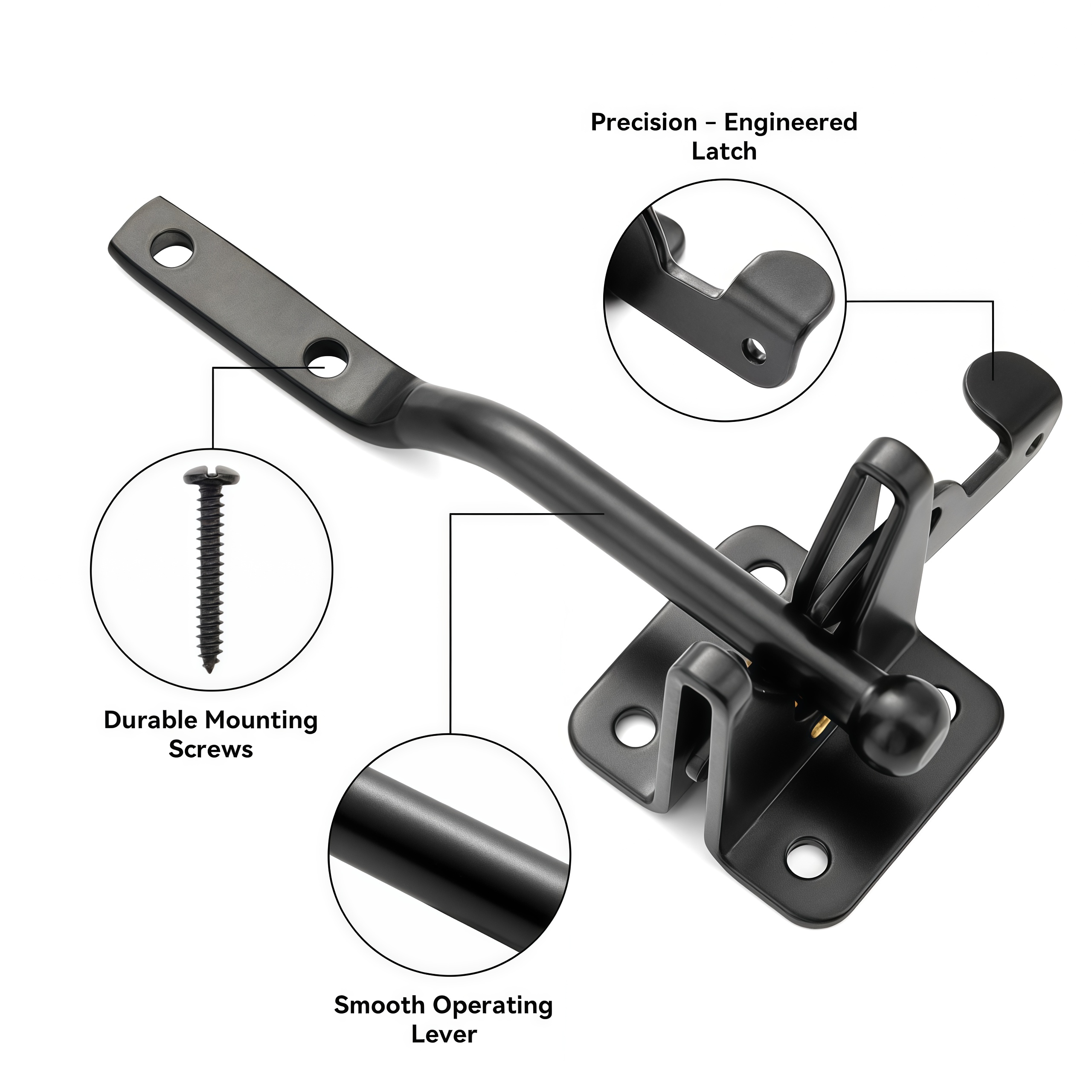Auto Gate Latch With Bolt  For - Smart Garden Gate review and price