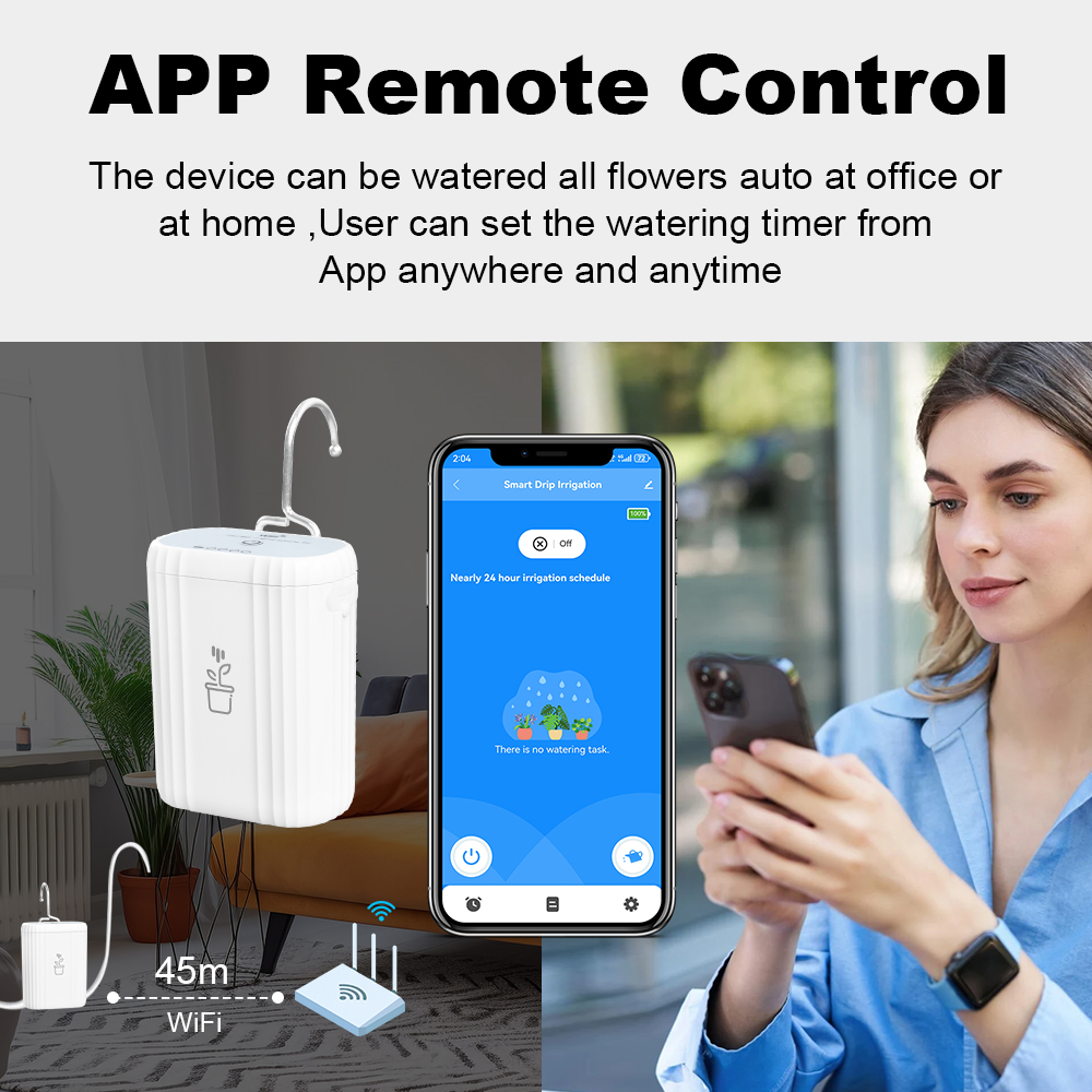 Tuya WiFi Smart Drip Irrigatio - Smart Garden At Home review and price