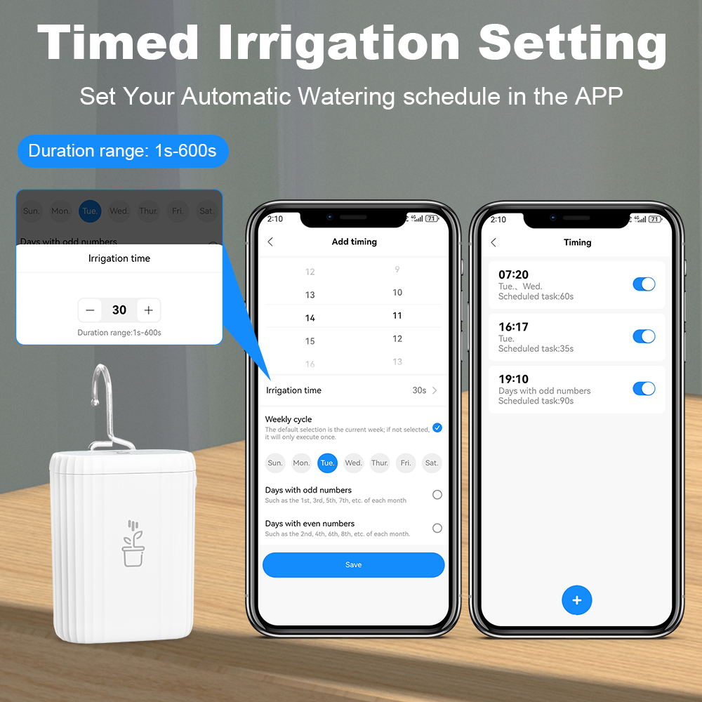 Tuya WiFi Smart Drip Irrigatio - Smart Garden At Home review and price
