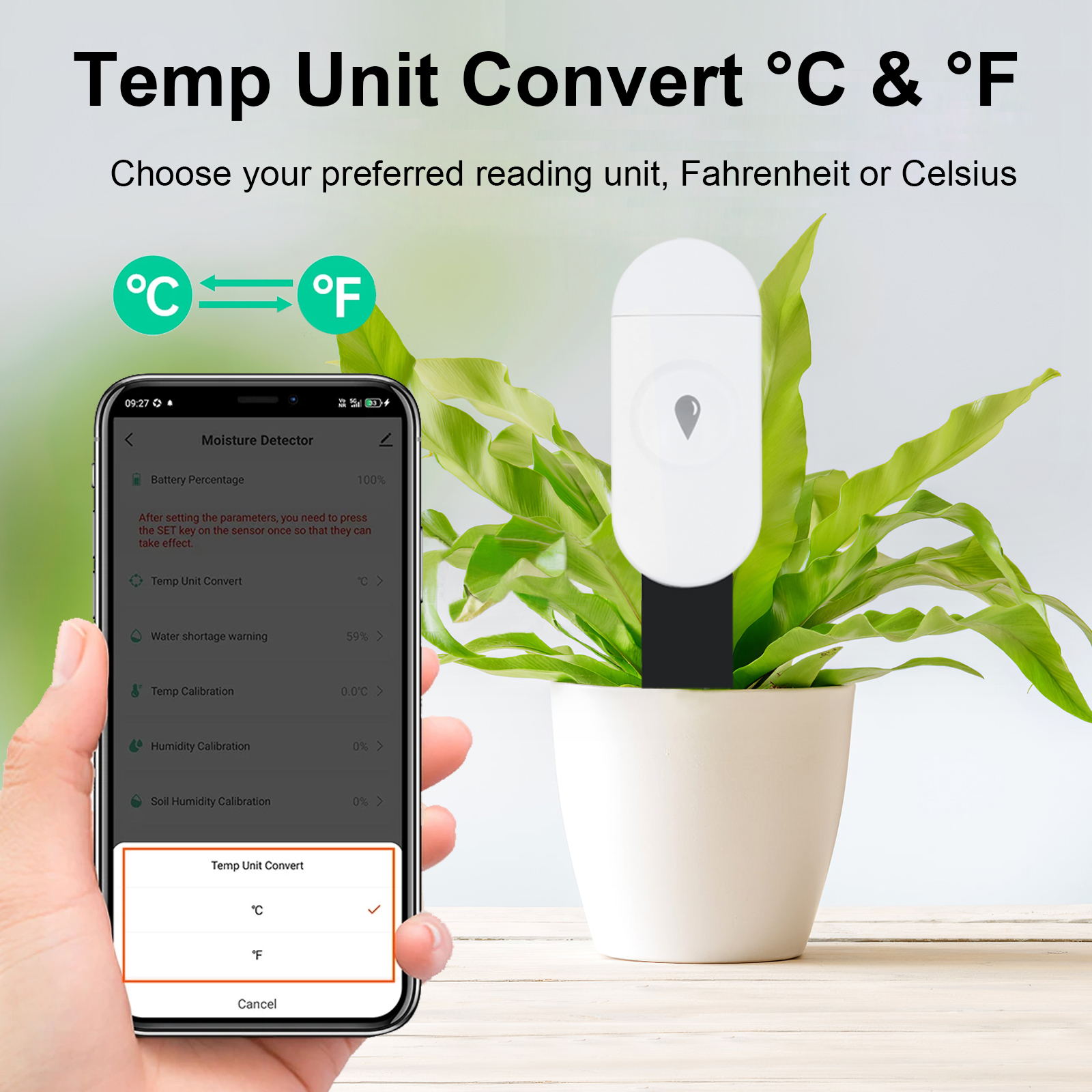 Tuya Zigbee Temperature Humidi - Smart Garden Products review and price