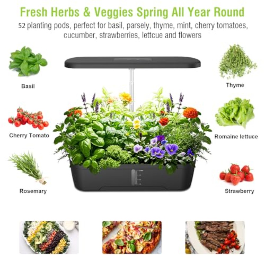 52 Pods Hydroponics Growing Sy - Smart Pod Garden review and price