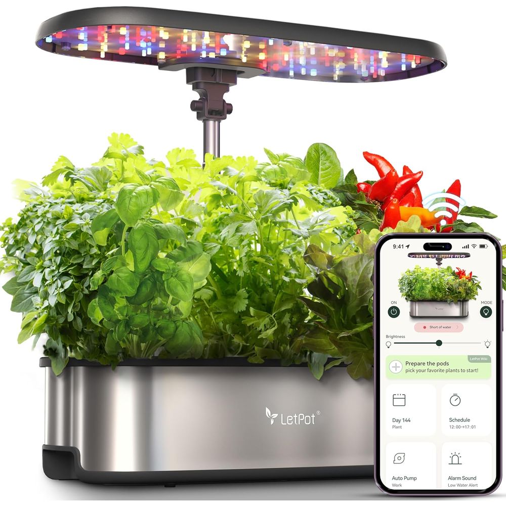 12-Pod Hydroponic Herb Garden  - Smart Pod Garden review and price
