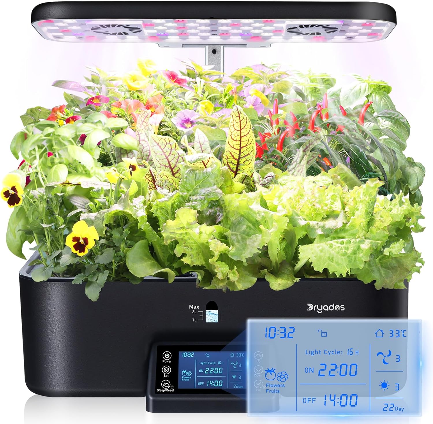 17 Pods Hydroponic Growing Sys - Smart Pod Garden review and price