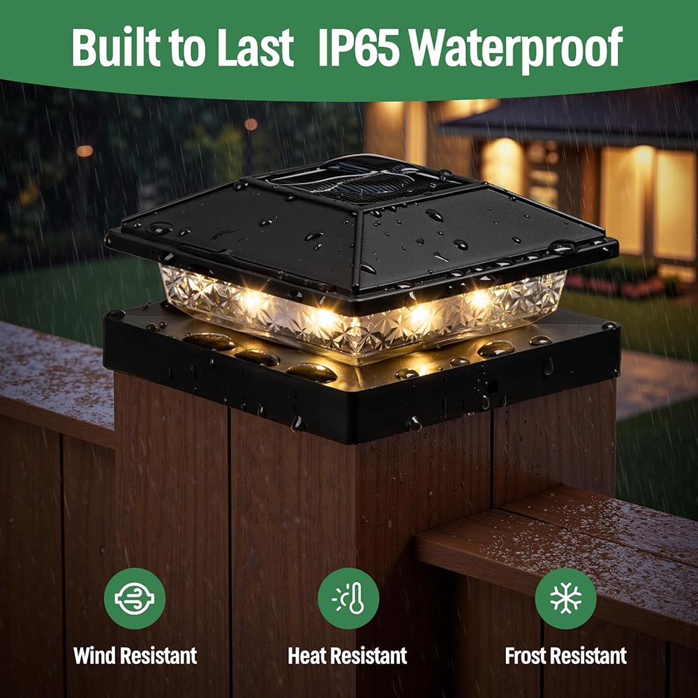 6/12X Outdoor Solar Post Cap L - Smart Garden Gate review and price