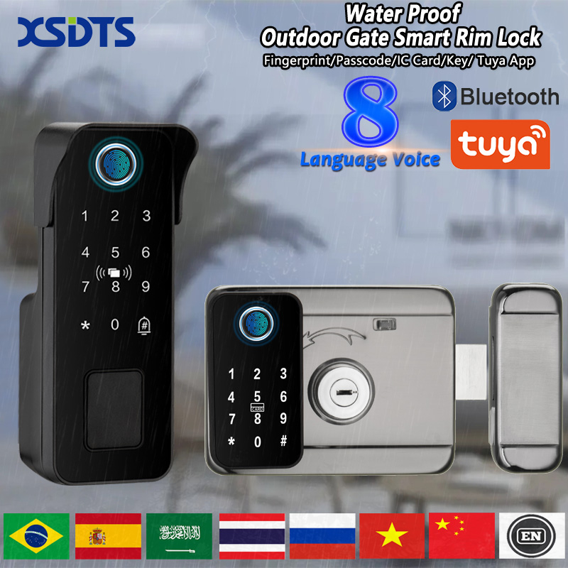 Waterproof Smart Door Lock Fin - Smart Garden Outdoor review and price