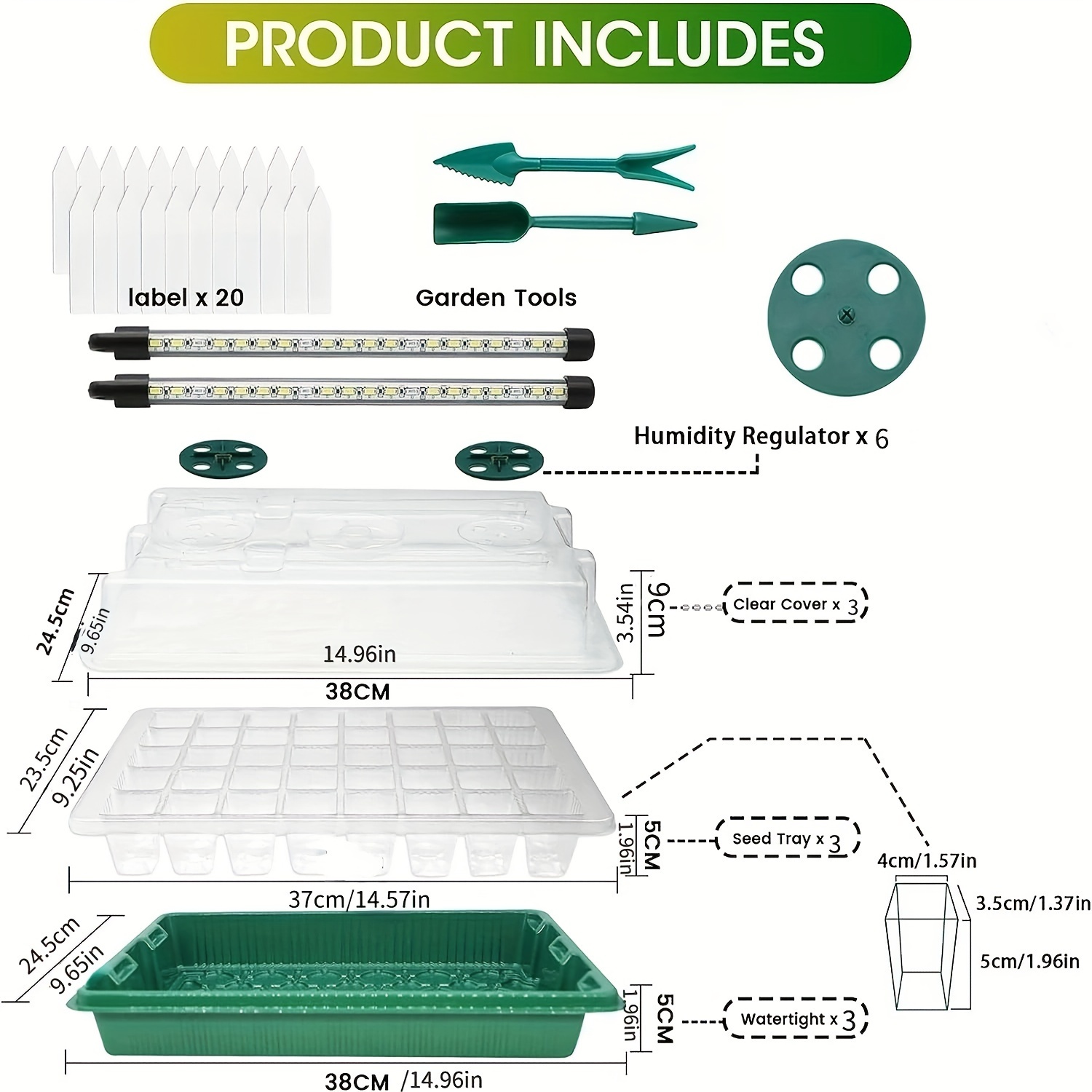 Seed Starter Trays With High D - Smart Garden Products review and price