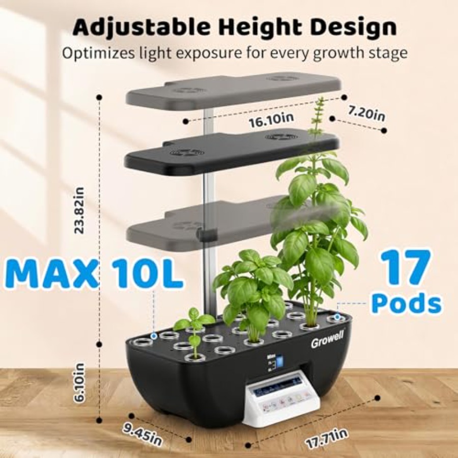 Hydroponics Growing System Kit - Smart Pod Garden review and price