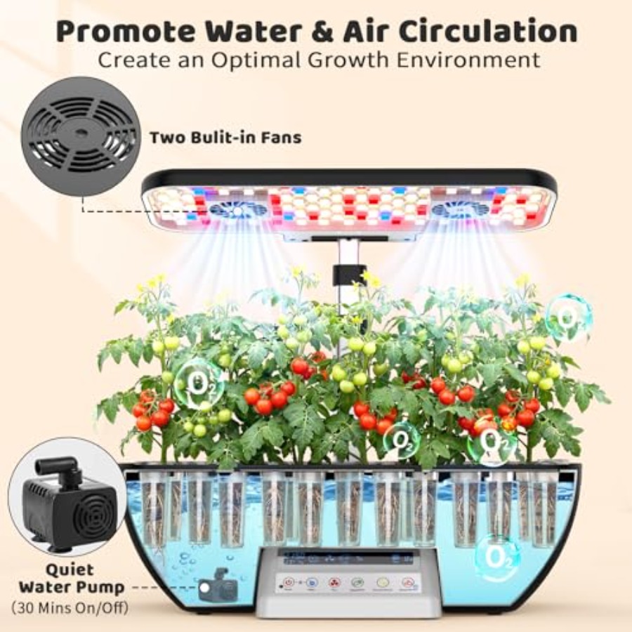 Hydroponics Growing System Kit - Smart Pod Garden review and price