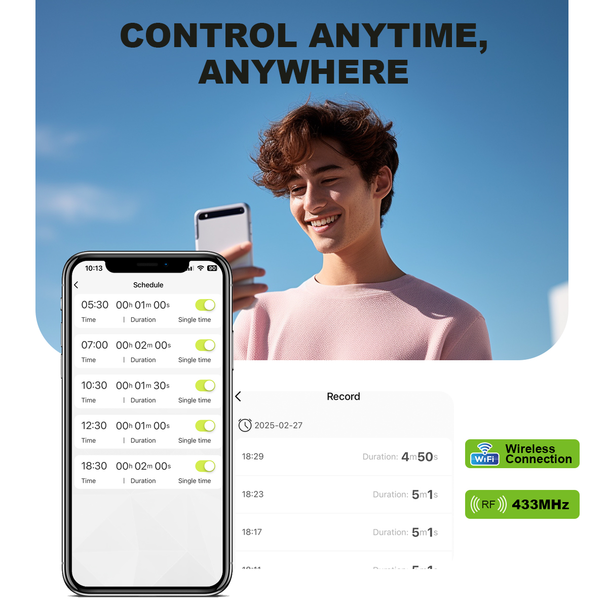 4 Outlet Programmable Water Ti - Smart Garden Outdoor review and price