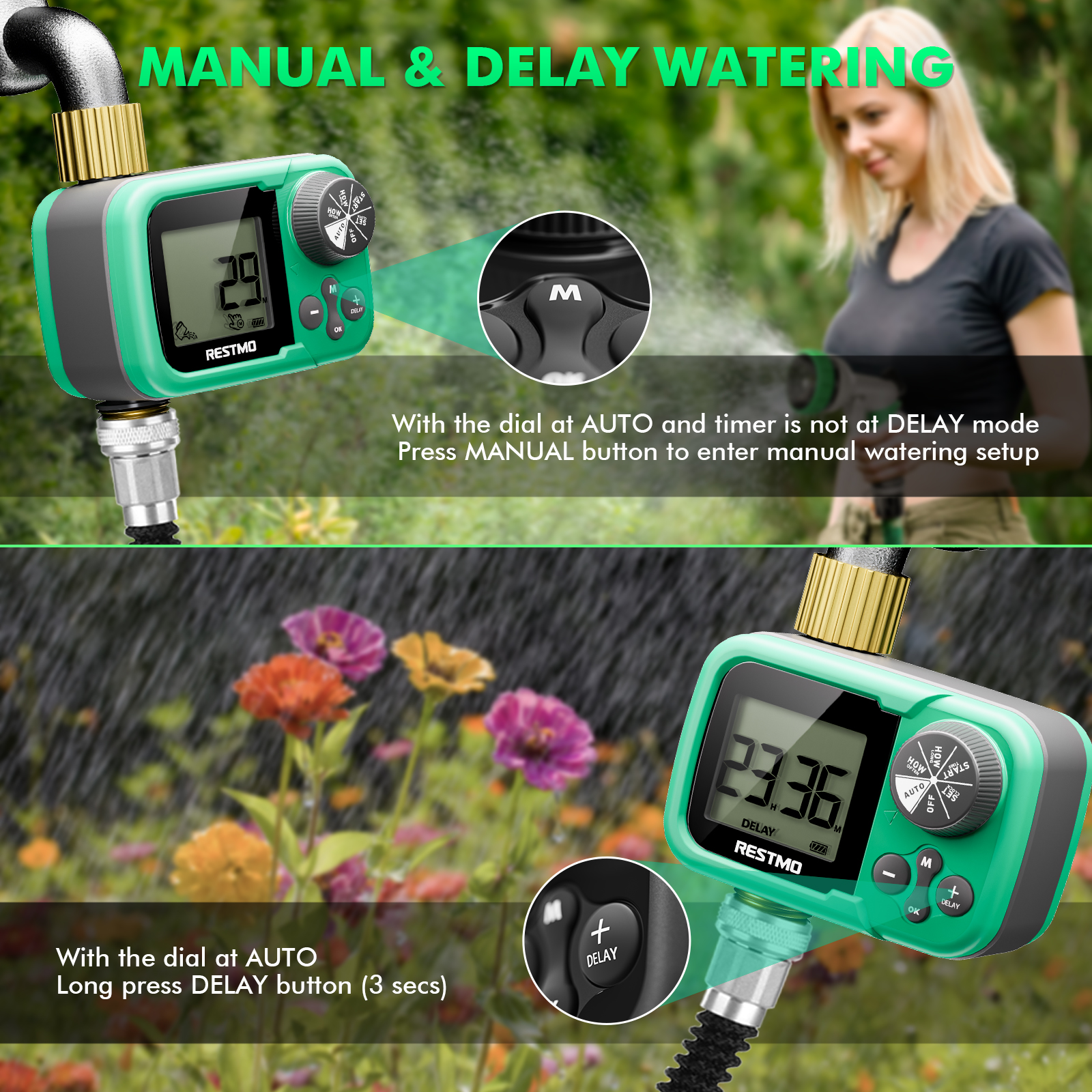 Smart Water Timer Zero Low Pre - Smart Garden At Home review and price