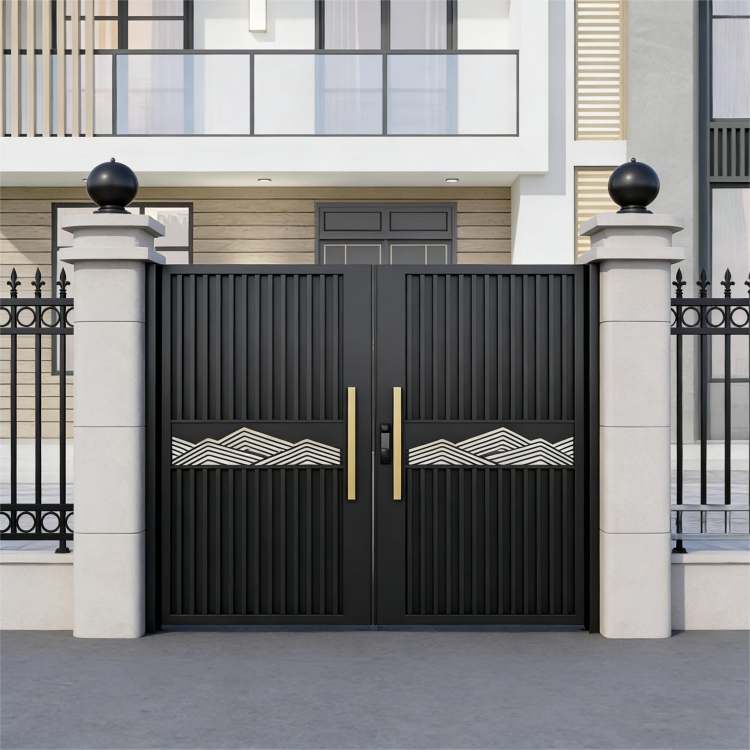 Aluminum Double Gate Automatic - Smart Garden Gate review and price