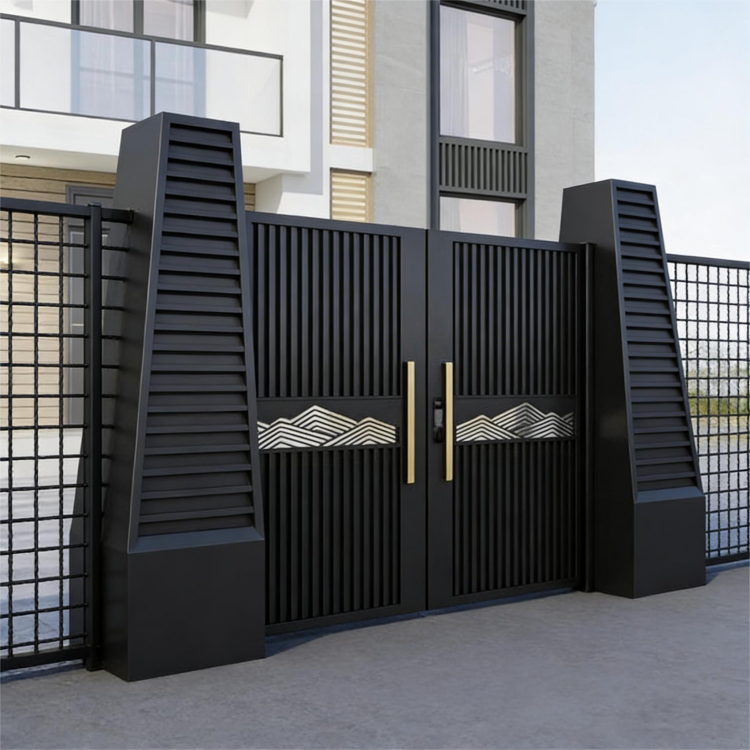 Aluminum Double Gate Automatic - Smart Garden Gate review and price
