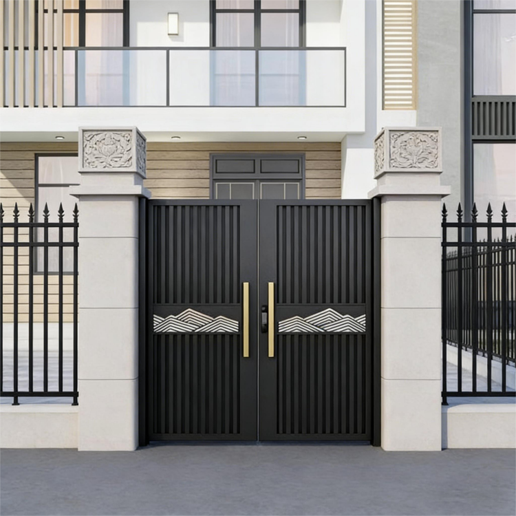 Aluminum Double Gate Automatic - Smart Garden Gate review and price