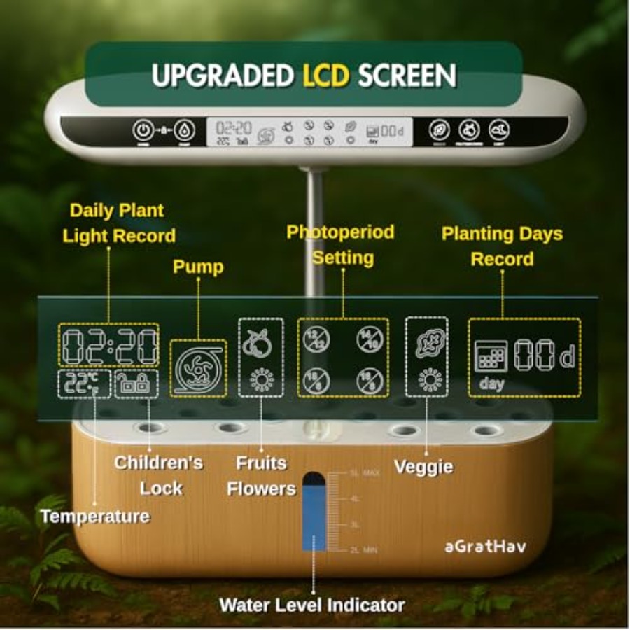 Hydroponics Growing System Kit - Smart Pod Garden review and price