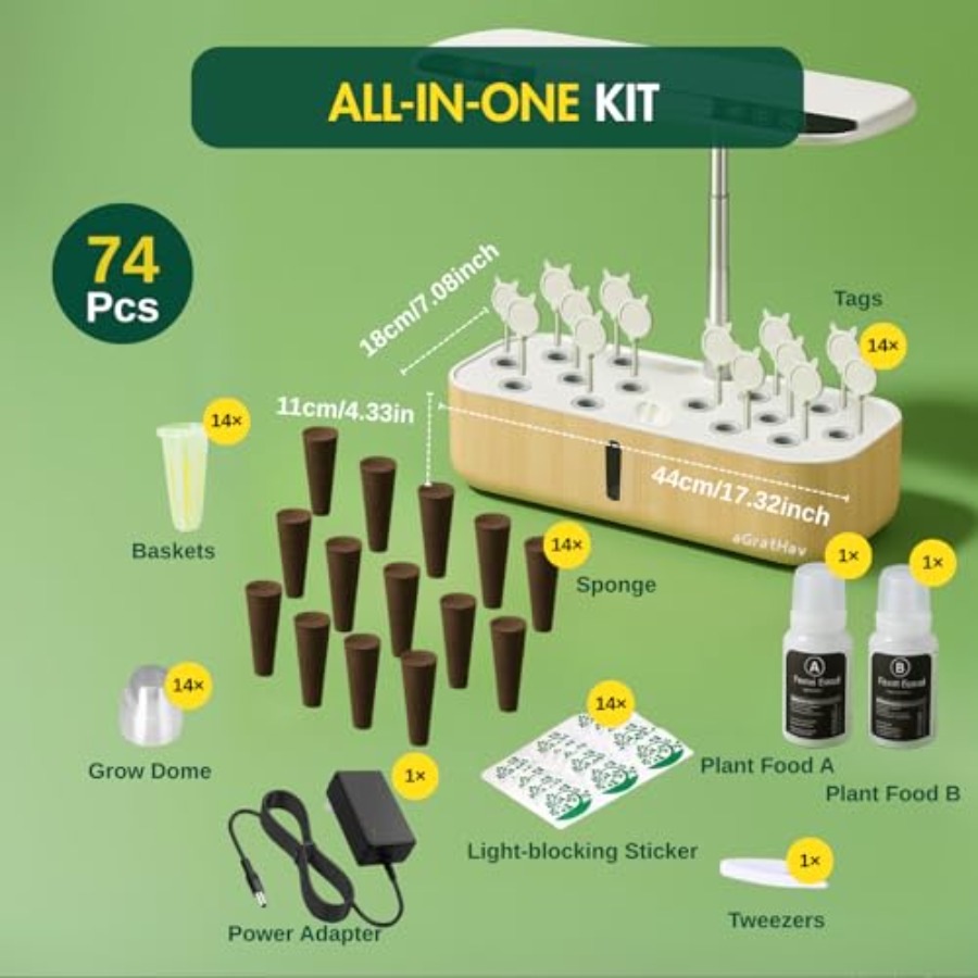 Hydroponics Growing System Kit - Smart Pod Garden review and price