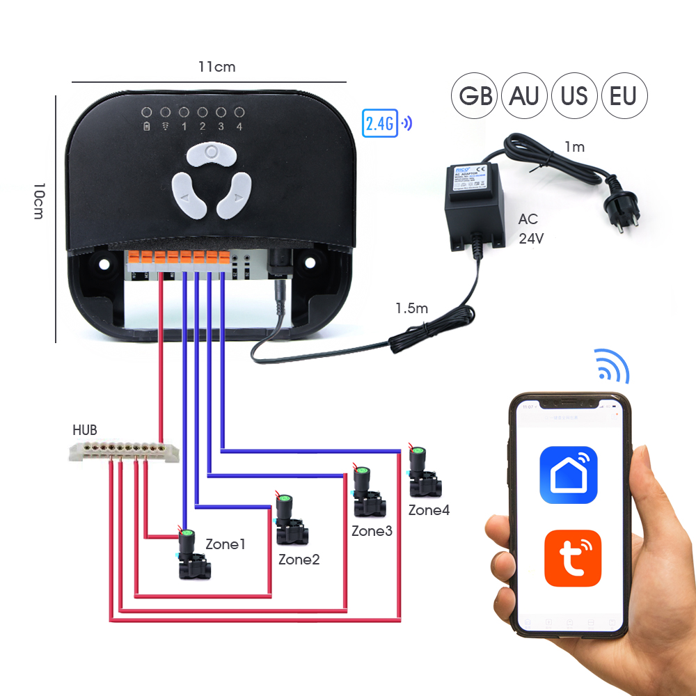 Garden Hose Solenoid Valve Con - Smart Garden At Home review and price