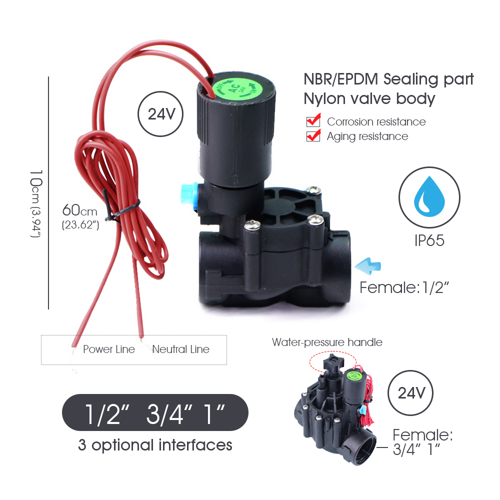 Garden Hose Solenoid Valve Con - Smart Garden At Home review and price