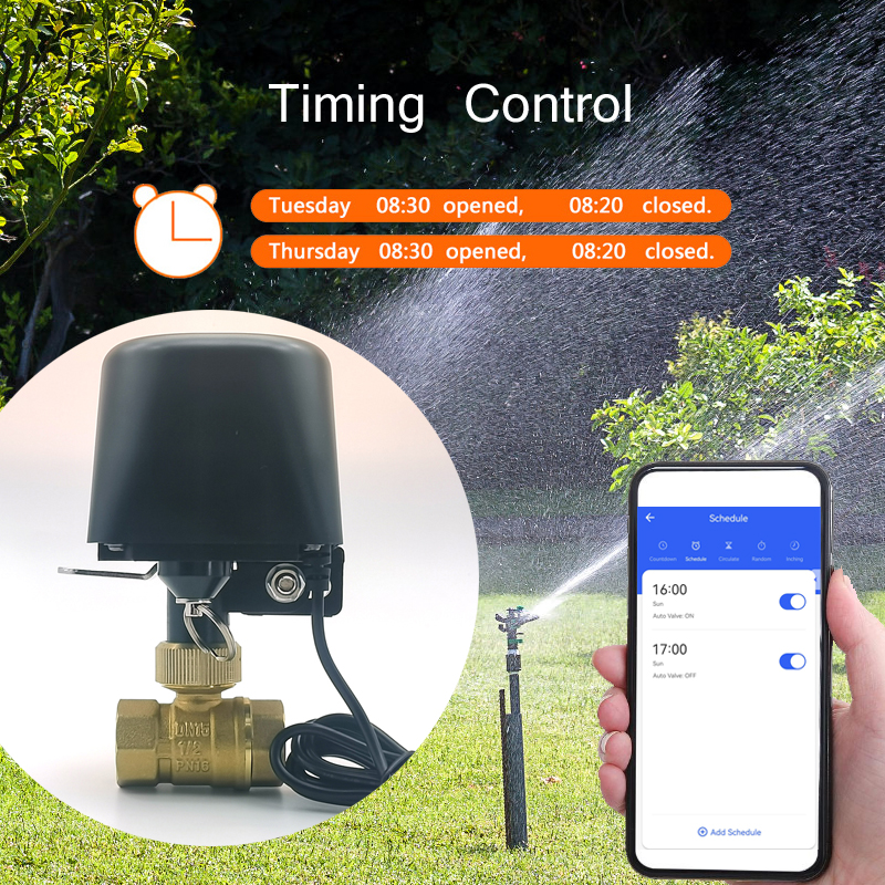 Tuya WiFi or Zigbee Water Valv - Smart Garden Tap review and price